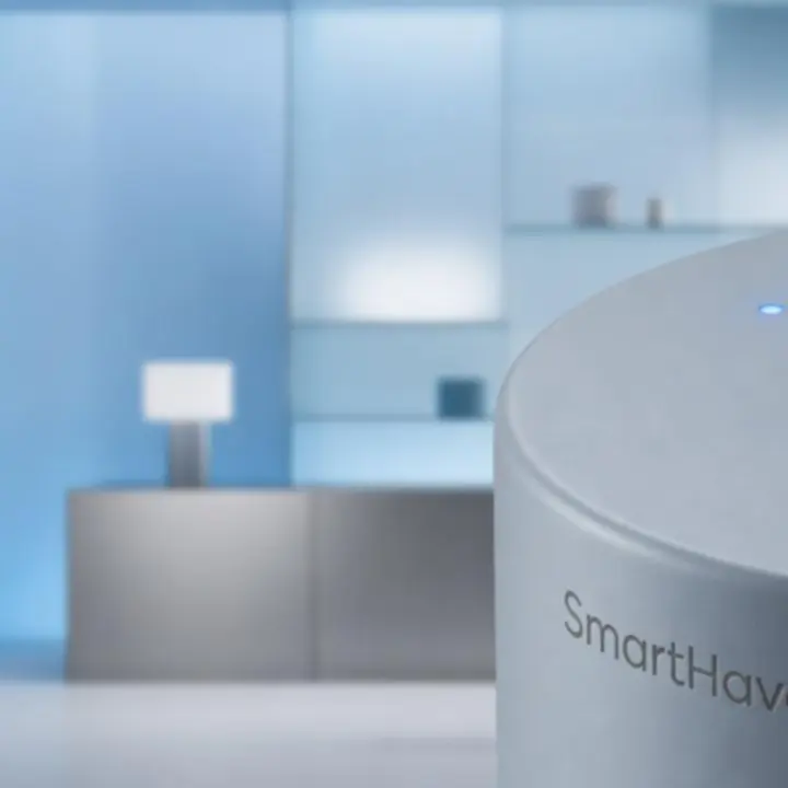 Részletes terméklap okos világítási termékhez műszaki adatokkal